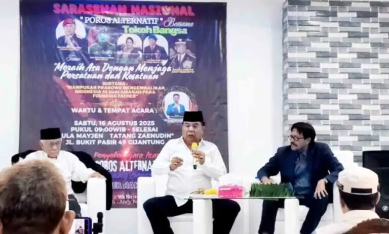 Poros Alternatif Yakin Prabowo Mampu Pegang Kendali Negara
