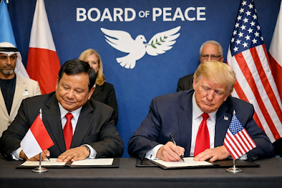 Indonesia Resmi Bergabung Dewan Perdamaian Global yang Dipimpin Donald Trump