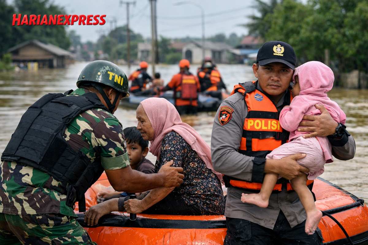 Kondisi Terkini Banjir di Pekalongan: Ribuan Rumah Terendam, Posko Pengungsian Dibuka