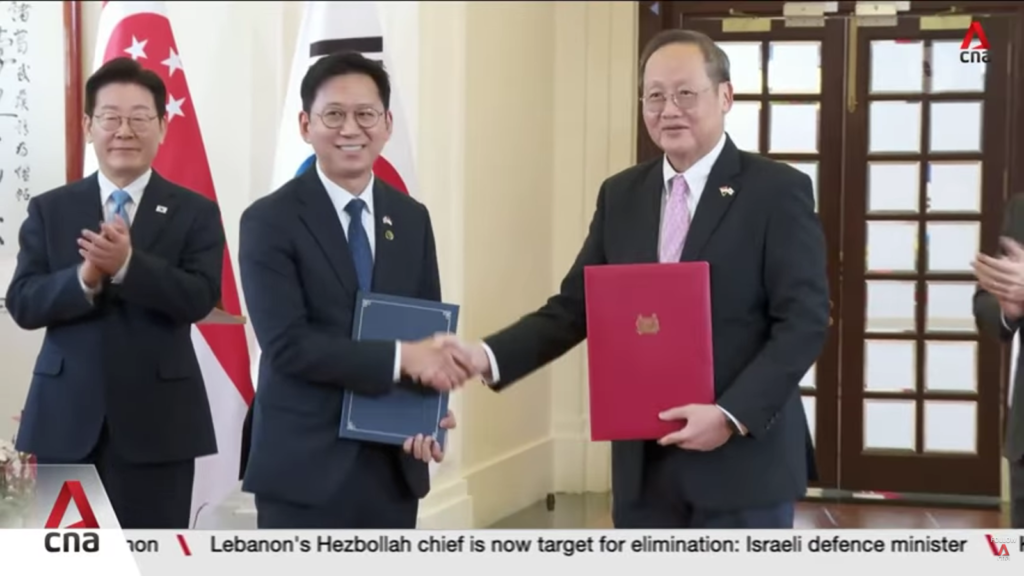 Singapura dan Korea Selatan Tingkatkan Kerja Sama Ekonomi melalui Upgrade FTA