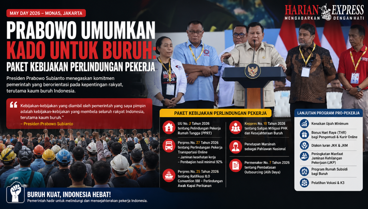 Langkah Strategis Prabowo Lindungi Pekerja pada May Day 2026