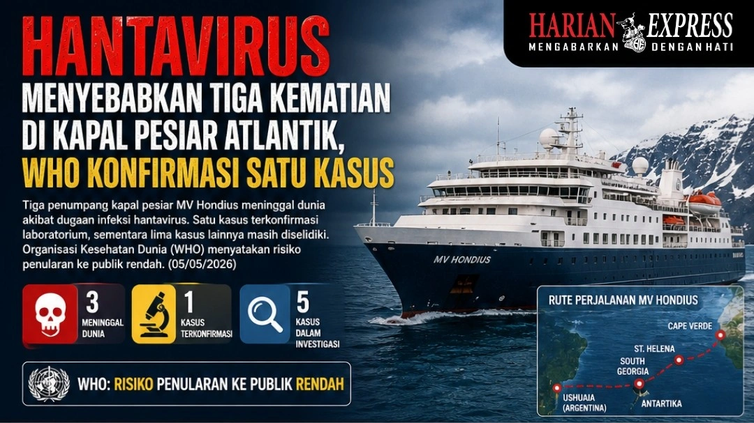 Hantavirus Menyebabkan Tiga Kematian di Kapal Pesiar Atlantik, Ini Penjelasan Lengkapnya