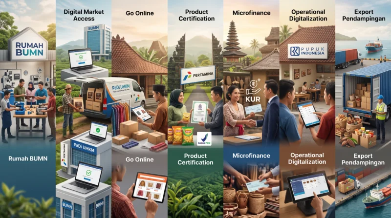 7 Program Binaan BUMN yang Terbukti Sukses Membantu UMKM Daerah Cepat Naik Kelas