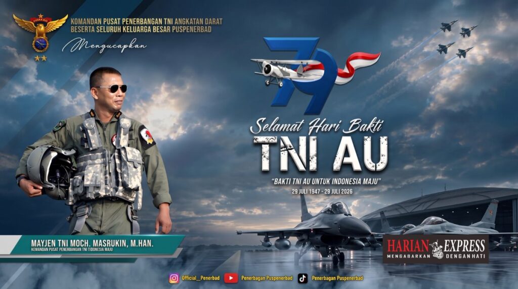 Peringati Hari Bakti TNI AU Ke-79, Danpuspenerbad Tunjukkan Solidaritas Antar-Matra