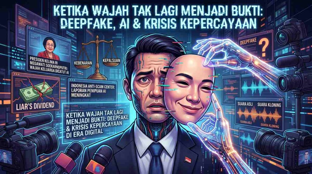 Krisis Kepercayaan di Era Digital: Ketika Deepfake Membuat Wajah Tak Lagi Menjadi Bukti