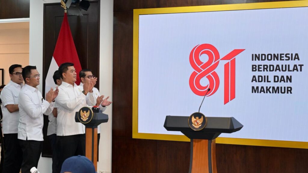 pemerintah resmi luncurkan logo dan identitas visual hut ke 81 kemerdekaan ri