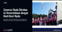 Generasi Muda Diimbau Isi Kemerdekaan dengan Kontribusi Nyata