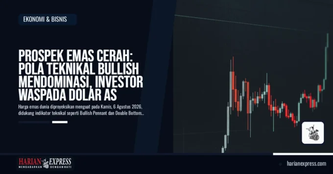 Prospek Emas Cerah: Pola Teknikal Bullish Mendominasi, Investor Waspada Dolar AS