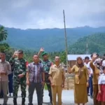 Sinergi TNI AD dan Warga: Jembatan Beton Lolayan Dibuka untuk Akses Ekonomi Desa
