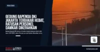 Gedung Bapenda DKI Jakarta Terbakar Hebat, Ratusan Personel Damkar Dikerahkan