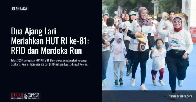Dua Ajang Lari Meriahkan HUT RI ke-81: RFID dan Merdeka Run