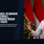 Djamari Chaniago: Keamanan Nasional Terkendali, Masyarakat Jangan Mudah Terprovokasi Hoaks