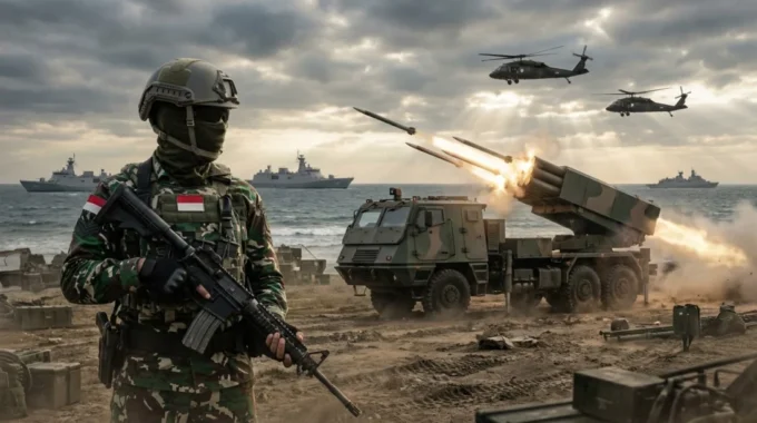 Kedaulatan Tanpa Kompromi: TNI Gelar ‘Perisai Trisila Nusantara 2026’ di Kepulauan Riau