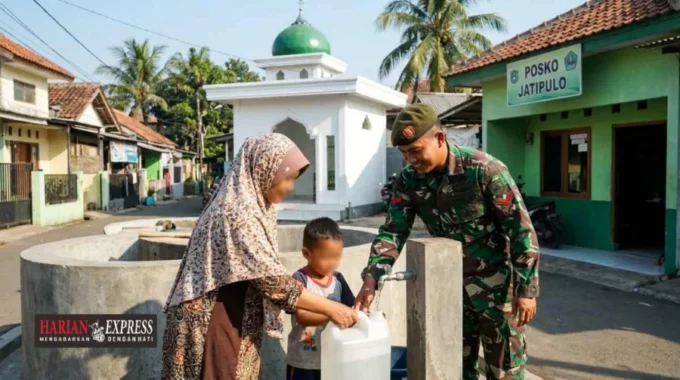 Program Air Bersih TNI AD di Jatipulo Bawa Manfaat Nyata, Apresiasi Mengalir untuk Presiden Prabowo