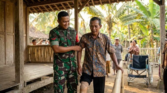 Karya Bakti TNI AD di Sarolangun Wujudkan Harapan Baru bagi Disabilitas