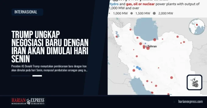 Trump Ungkap Negosiasi Baru dengan Iran Akan Dimulai Hari Senin