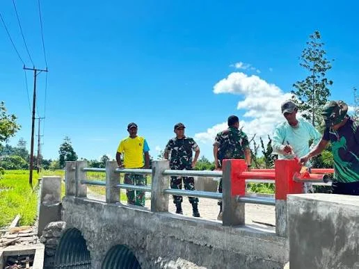 Jembatan Garuda Kali Unduwei: Perwujudan Kemanunggalan TNI-Rakyat dan Akselerasi Kedaulatan Papua Barat