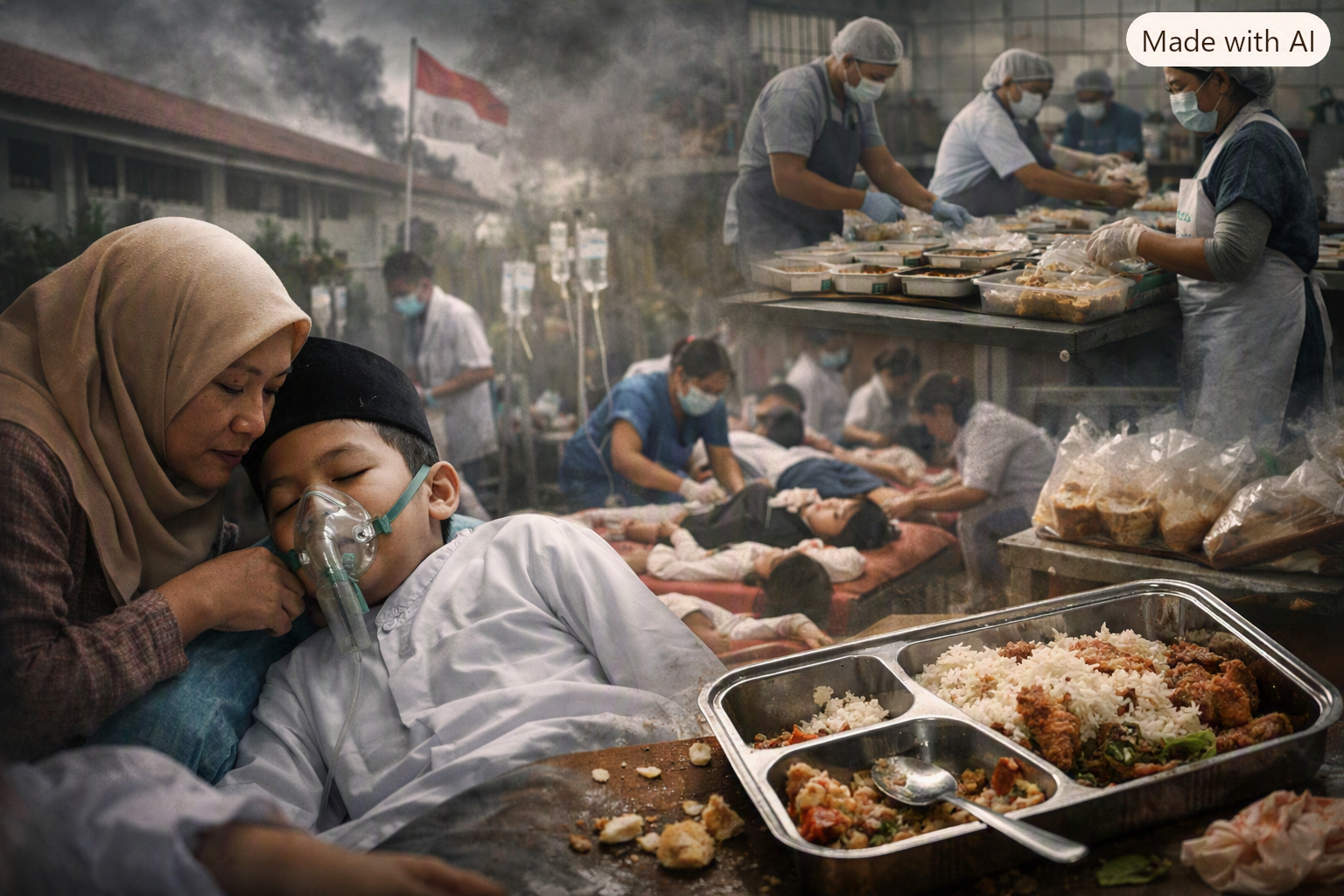Editorial: Makan Bergizi Gratis, Janji Sehat Berbuah Petaka