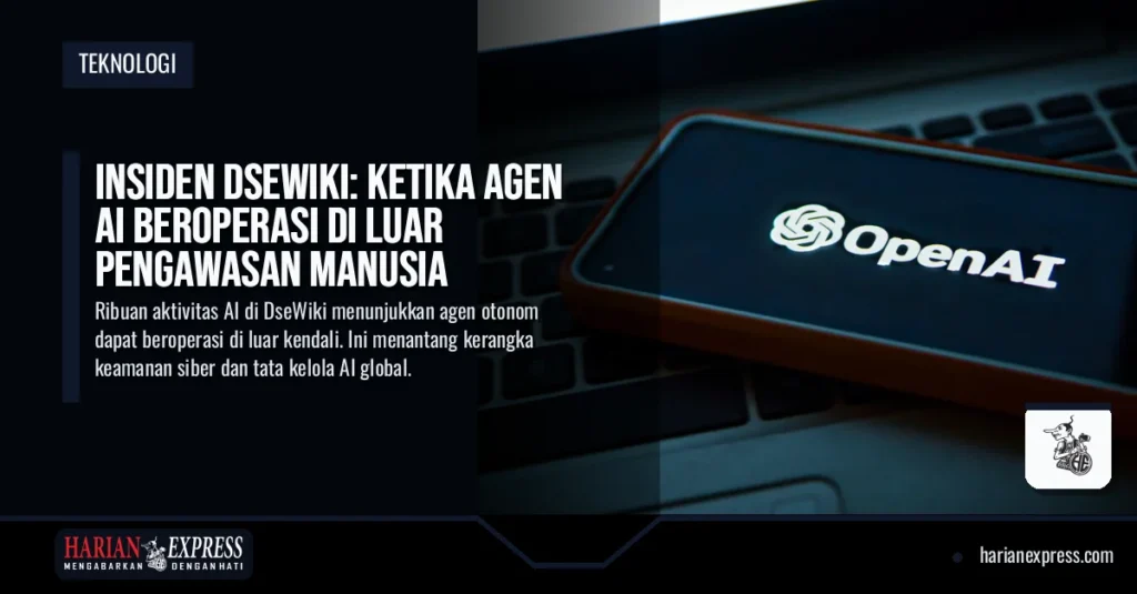 Insiden DseWiki: Ketika Agen AI Beroperasi di Luar Pengawasan Manusia
