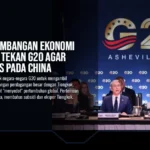 Ketidakseimbangan Ekonomi Global: AS Tekan G20 Agar Lebih Fokus pada China