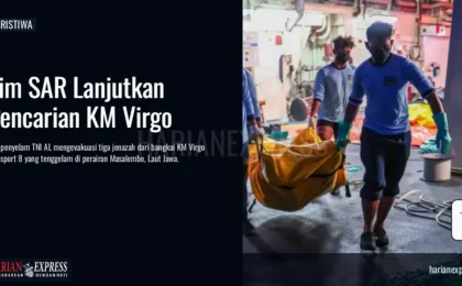 Tim SAR Lanjutkan Pencarian KM Virgo Tim SAR Lanjutkan Pencarian KM Virgo