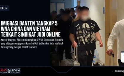Imigrasi Banten Tangkap 5 WNA China dan Vietnam Terkait Sindikat Judi Online
