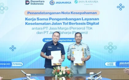 Jasa Marga dan Jasa Raharja Kuatkan Kolaborasi Layanan Keselamatan Jalan Tol Digital