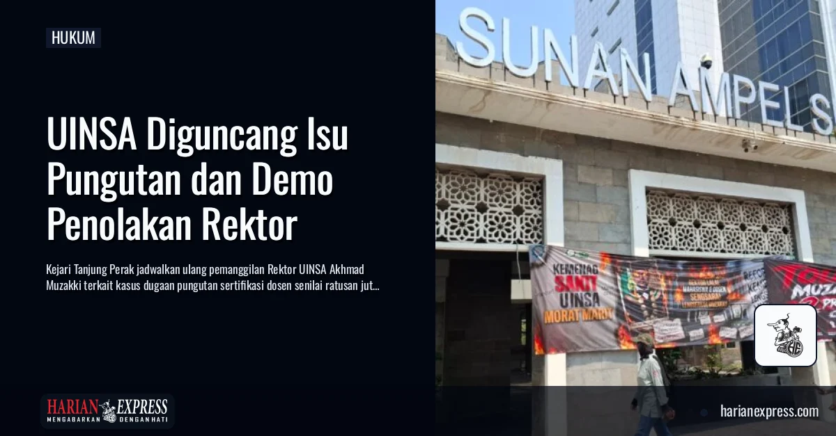 UINSA Diguncang Isu Pungutan dan Demo Penolakan Rektor