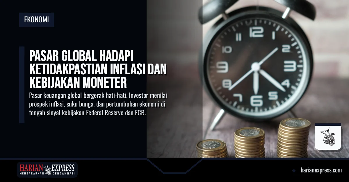 Pasar Global Hadapi Ketidakpastian Inflasi dan Kebijakan Moneter