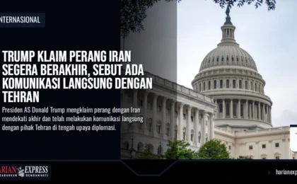 Trump Klaim Perang Iran Segera Berakhir, Sebut Ada Komunikasi Langsung dengan Tehran